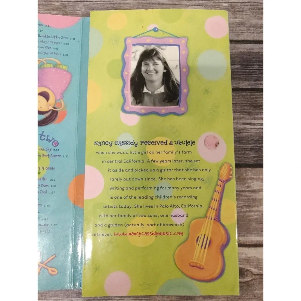 Nancy Cassidy's Kids Songs singalong songbook And CDs P143